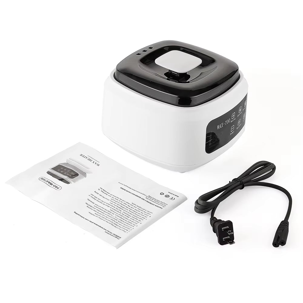 500ML Electric Wax Warmer – Fast-Melting Hair Removal & Skincare Wax Heater with LCD Display